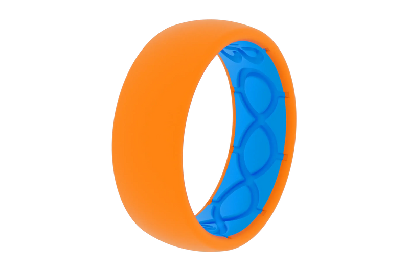 Solid Blaze Orange Ring
