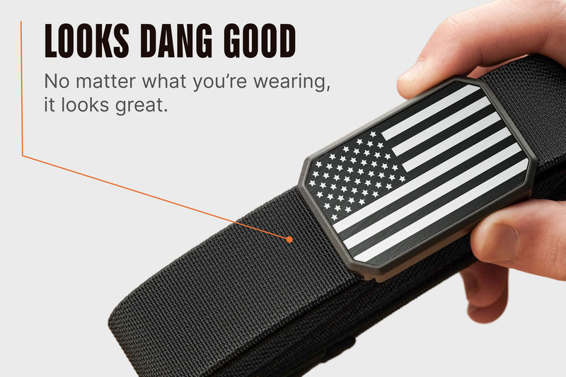 Groove Belt - Don't Tread Black/Black