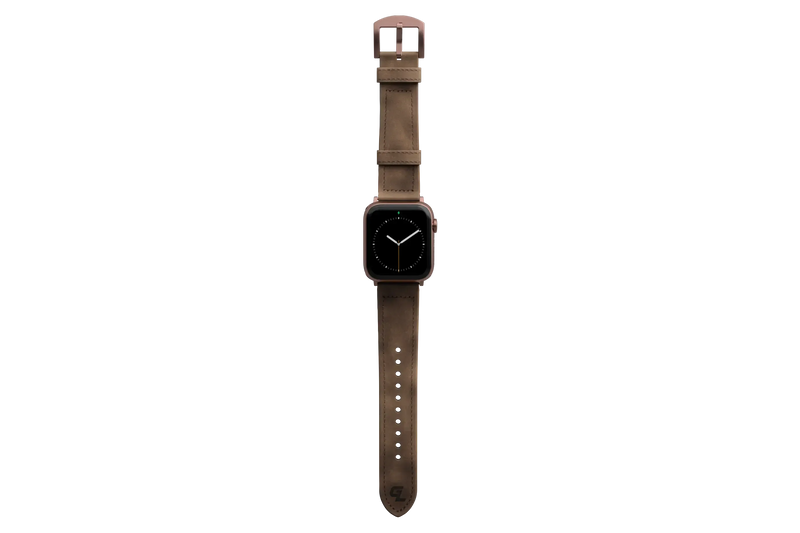 Vulcan Ascent - Brown Apple Leather Watch Band