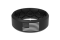 Edge Hero - America Black &amp; White Flag Ring