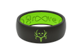 Bone Collector Black &amp; Green Ring