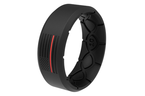 Edge Hero - Protector Black/Red Line Ring