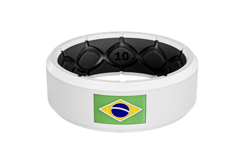 Groove Ring® - Brazil Flag
