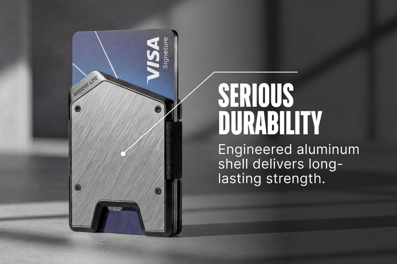 Groove Wallet® Stealth - Carbon Fiber