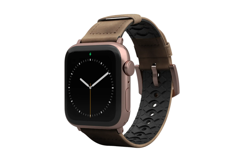 Vulcan Ascent - Brown Apple Leather Watch Band