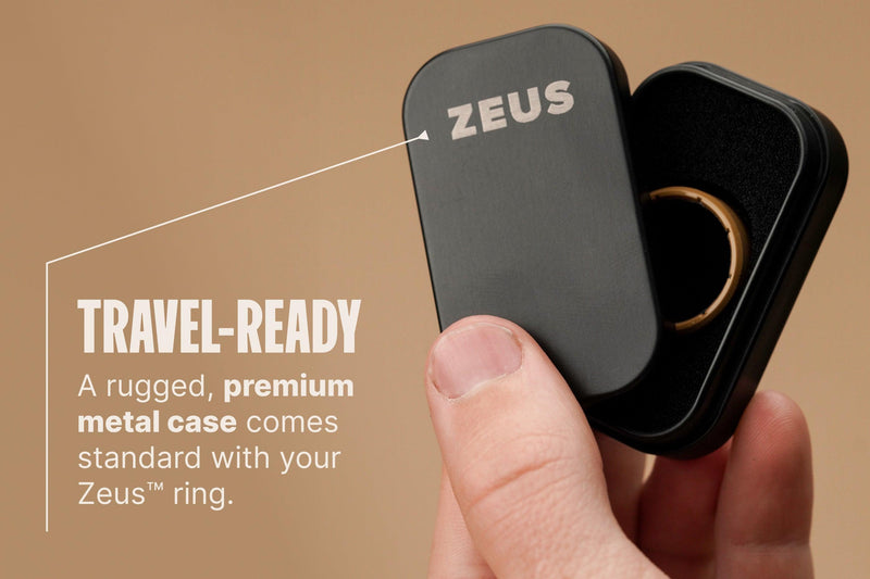 Zeus Edge Blaze Orange Thin Ring
