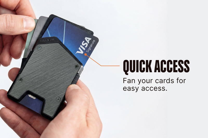 Groove Wallet® Stealth - Black