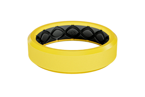 Zeus Pulse Yellow Thin Ring