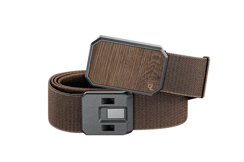 Groove Belt Walnut/Dark Earth