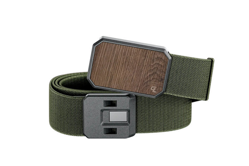 Groove Belt Walnut/Base Camp Green