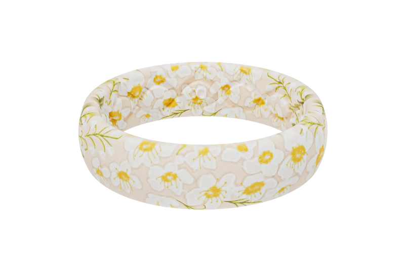 May Hawthorne + Lily of the Valley Thin Ring