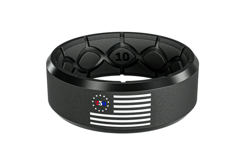 Zeus Edge 250th Flag Ring